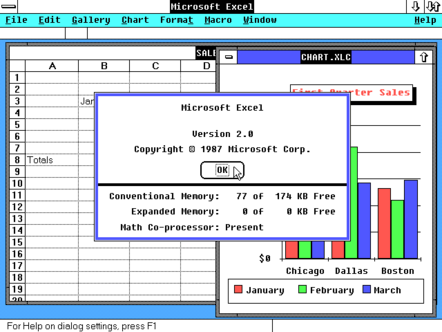 First Excel